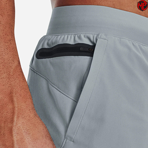 Pantalones Cortos Deportivos Personalizados con Logotipo, Talla Grande, Bolsillo Trasero en la Cintura, Secado Rápido, Poliéster, para Hombre - Product Image 5