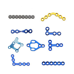 Système de fixation maxillo-faciale en maille de titane pour implant neurochirurgical, plaque de verrouillage et vis, par Mahfooz Instruments - Product Image 3