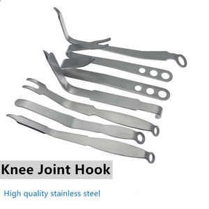 Retractores de Rodilla al por Mayor, Retractor de Hueso con Gancho, Instrumento Quirúrgico de Acero Inoxidable de Primera Calidad, 8 Piezas - Product Image 1