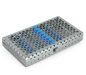 Bandeja de esterilización para autoclave de acero inoxidable MEDZORA SURGICAL, la más vendida, manual, reutilizable y ergonómica - Product Image 2