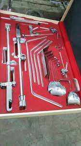 Ensemble complet d'instruments chirurgicaux Thompson avec boîte, set Pentax Thompson pour greffe de foie, acier inoxydable allemand - Product Image 5