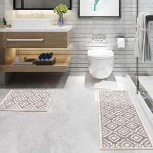 Tapis de bain standard pour hôtel, 100% coton, forte absorption d'eau, logo personnalisé - Product Image 6