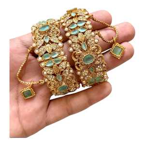 Eid Arrivals Jewelry for Women Wholesale <b>Indian</b> Bangles Bridal Sets Fashion Jewelry Set Available For Sale - Product Image 1