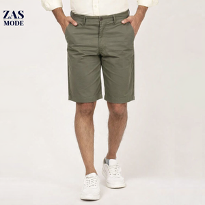 Shorts de golf Bermuda pour hommes 2026 avec logo personnalisé, en tissu chino, séchage rapide, écologiques, taille mi-haute, braguette zippée, vêtements de sport décontractés - Product Image 1