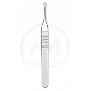 Al Mida Healthcare Surgical Tweezers Stainless Steel CE Certified ISO13485 Manual Dental <b>Instrument</b> Class I AMHC-R-48 Easy Grip - Product Image 1