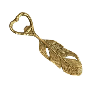 Abridor de Botellas Decorativo de Latón Pulido en Forma de Ancla, Herramienta de Barra Metálica Duradera con Temática Náutica para el Hogar y Restaurantes, Venta al Por Mayor - Product Image 1