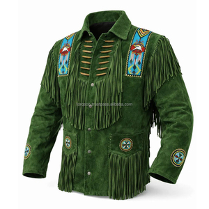 High Quality Western Men Leather <b>Jacket</b> All Season Real Heavy Duty Cow Western Leather <b>Jackets</b> - Product Image 6