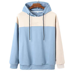 เสื้อมีฮู้ดแบบสวมหัวผ้าคอตตอนออร์แกนิกสำหรับฤดูหนาวผ้าฟลีซ100% มีฮู้ดพิมพ์ลายพลอยเทียมกระเป๋าเก็บความร้อนธรรมดา - Product Image 1