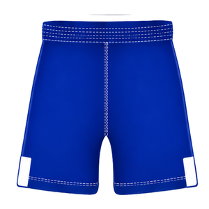 Pantalones Cortos de Rugby Azul Rey y Blanco con Cintura Elástica y Cordón Ajustable para Entrenamiento Deportivo, Partidos y Equipos Deportivos, Ropa Deportiva Ligera de Rugby - Product Image 2