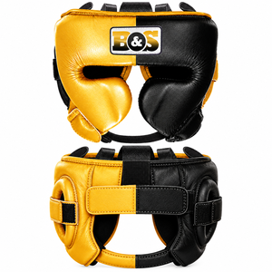Protège-têtes de boxe en cuir personnalisables de haute qualité avec poignées, design léger pour l'entraînement aux arts martiaux et la remise en forme - Product Image 2