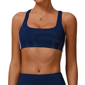 Soutien-gorge de sport sans couture à fort impact pour femme, séchage rapide, maintien élevé, personnalisable, idéal pour le yoga - Product Image 5