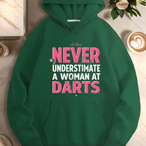 อย่าประมาทผู้หญิงที่ปาเป้าเสื้อฮู้ดลำลองของผู้หญิง - Product Image 3