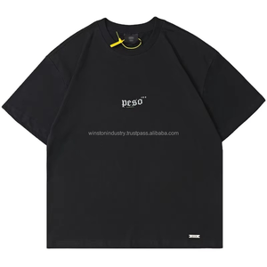 เสื้อยืดคอกลมแขนสั้นทรงโอเวอร์ไซส์คุณภาพพรีเมียมสำหรับผู้ชาย ผลิตจากเส้นใยไม้ไผ่ 100% ระบายอากาศได้ดี เหมาะสำหรับใส่ลำลองในฤดูร้อน - Product Image 1