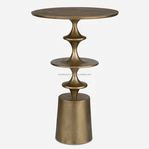 Luxury Contemporary Metal Coffee <b>Table</b> Premium Interior Decor Designer Premium Metal Coffee <b>Table</b> Modern Living Room Furniture - Product Image 1