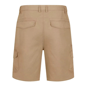 Pantalones Cortos Cargo de Color Sólido para Hombre, Cintura Media, Transpirables, de Algodón, con Bolsillos, Estilo Casual - Product Image 2
