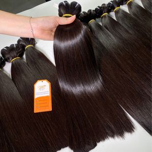 Cabello Humano Virgen Vietnamita de Alta Calidad 100% Natural, Extensiones en Trama, Liso Natural, Gran Stock al por Mayor - Product Image 2