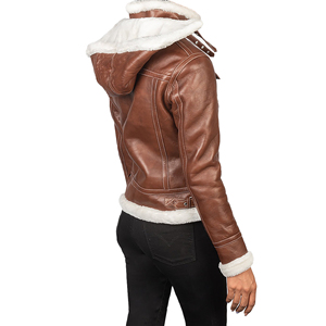 Women Cropped <b>Real</b> <b>Leather</b> <b>Biker</b> <b>Jacket</b> Ladies Moto Slim Fit Zip-Up Black Customized Embroidery Factory Price Wholesale - Product Image 5
