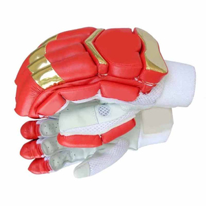 Guantes de Bateo de Cricket Hechos a Medida, Ambidiestros, de Cuero de Alta Calidad, Transpirables, Ligeros, Duraderos y Personalizables - Product Image 5