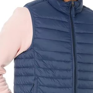 Chaleco Acolchado Sin Mangas para Hombre, Color Personalizado, Transpirable, Cálido para Invierno, con Cuello Alto, Nuevo Chaleco Acolchado Informal en Oferta - Product Image 4