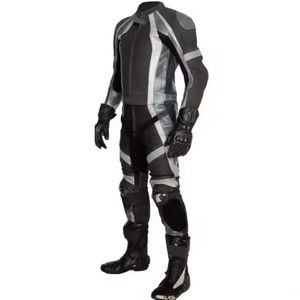 Combinaison de course moto en cuir personnalisable avec design imprimé coupe-vent, haute qualité, ajustement confortable - Product Image 5