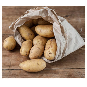 Pommes de terre fraîches de nouvelle saison, jaunes, pelées, en promotion à bon prix - Product Image 4