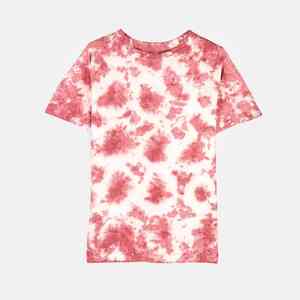 T-shirts courts tie-dye pour femmes, confortables, respirants, à manches courtes, pour un style décontracté, chemise fine pour femmes - Product Image 2