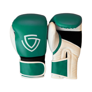 Guantes de Cuero Vacuno de Alta Calidad Profesional, Color Personalizado, Transpirables y Absorbentes de Humedad, con Cierre para Boxeo - Product Image 1