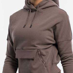 Sudadera Deportiva de Algodón Estampada para Mujer, Sudadera de Invierno con Capucha, Bolsillos Delanteros, Mangas Largas, Tejida, Personalizable - Product Image 2