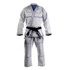Uniforme Ligero y Elástico para Entrenamiento de Karate con Logotipo Personalizado en la Parte Delantera, 100% Algodón, Transpirable, de Alta Calidad - Product Image 3
