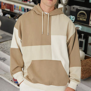 Sweat-shirts unisexes surdimensionnés en molleton personnalisés, 80 % coton, 20 % polyester, logo personnalisé, haute qualité pour hommes - Product Image 3