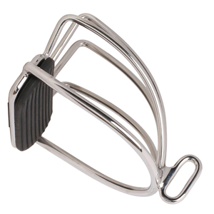 Étriers d'équitation en acier inoxydable à 4 barres pour l'entraînement équestre avec logo personnalisé, étriers de sécurité robustes pour chevaux - Product Image 5