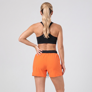 <b>High</b> Quality Gym Workout Shorts 100% Polyester Ladies Athletic Shorts Drawstring <b>Waist</b> Sportwear Short <b>Pants</b> Women Running Short - Product Image 5