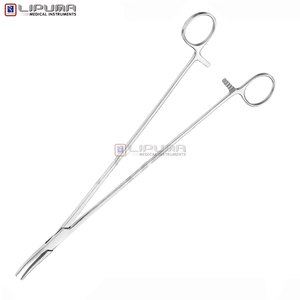 Pinza BRIDGE Recta de Alta Calidad de 28 cm, Pinza Quirúrgica Vascular Arterial de Acero Inoxidable Duradero, Instrumentos Médicos - Product Image 2