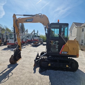 รถขุดขนาดเล็ก SY75C ประสิทธิภาพสูง พร้อมเครื่องยนต์ทรงพลังและระบบไฮดรอลิกที่ทนทาน ออกแบบมาเพื่อการก่อสร้างและการทำงานหนัก - Product Image 6