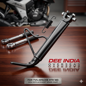 Soporte Lateral para Motocicleta TVS Apache RTR 180 |   Soporte Lateral con Recubrimiento en Polvo, Pieza de Repuesto OEM - Product Image 2
