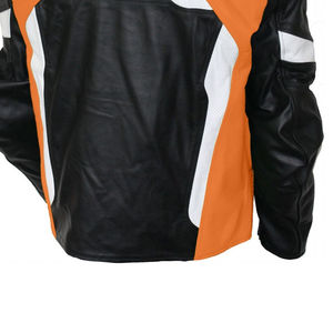 Chaquetas de Motocicleta para Hombre Hechas con Cuero Genuino Profesional, Servicio OEM, Secado Rápido, Precio Razonable - Product Image 6
