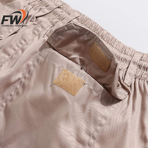 Shorts cargo tactiques pour hommes en toile 100% coton, camouflage, séchage rapide, respirant, anti-plis, écologique, taille mi-haute - Product Image 3