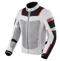 Jaket Motor Premium Custom Berbahan Mesh Bernapas, Perlengkapan Berkendara Semua Musim, Lapisan Termal Anti Air yang Dapat Dilepas, Pelindung CE