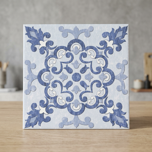 China Oceano 400x400mm Porcelana gris pulida Azulejos de pared de cerámica Ladrillo refractario para exteriores para uso en el baño del centro comercial Venta - Product Image 2