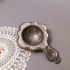 Custom Stainless Steel <b>Tea</b> <b>Infuser</b> with Ergonomic Long Handle Base Portable Loose Leaf <b>Tea</b> Strainer for Office Home Kitchen - Product Image 5