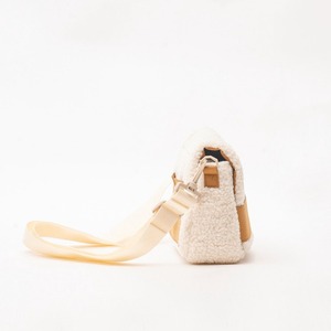 <b>White</b> Sherpa messenger <b>bag</b> daily commuting shoulder <b>bag</b> soft <b>bag</b> versatile design <b>bag</b> casual <b>bag</b> - Product Image 4