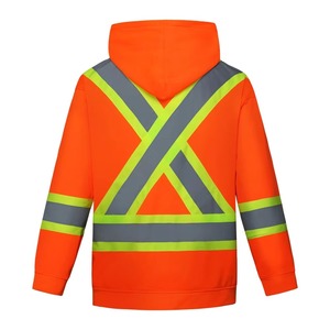 เสื้อแจ็คเก็ตทำงานกันน้ำสำหรับฤดูหนาวและฤดูร้อนแบบ unisex พร้อมแถบสะท้อนแสงสำหรับคนงาน ช่างซ่อม และอุตสาหกรรม เสื้อแจ็คเก็ตนิรภัย ผลิตจากโพลีเอไมด์ - Product Image 2
