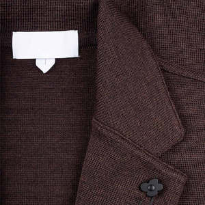 Blazer de Costume Homme Formel Respirant Grande Taille Croisé Anti-Plis pour Affaires – Couleurs et Designs Personnalisables - Product Image 4