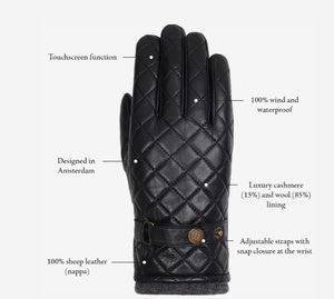 Nuevos Guantes de Cuero Genuino para Hombre 2026 – Guantes Cálidos de Piel de Oveja para Conducir en Invierno, Logotipo Personalizado Disponible, Venta Directa de Fábrica - Product Image 3