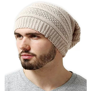 Gorros de lana cálidos para invierno, gorros de punto personalizados con parche, gorros con logo personalizado, gorros de punto para el frío. - Product Image 3