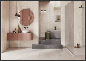 Modern Digital Glazed Porcelain Tile 120x180 cm Large Format 9mm Thick High Gloss Anti Slip Surface for School Use - Product Image 5