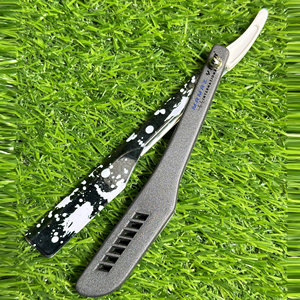 Classic Shaving <b>Slide</b> Razor <b>Plastic</b> Handle Premium Quality Black Stainless Steel Professional Barber Razor for Face Body Beard - Product Image 1