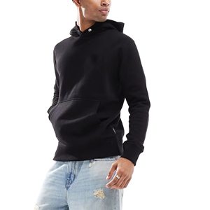 Wholesale <b>Men</b> Oversized Hoodie Relaxed Fit <b>Pullover</b> Sweatshirt with Kangaroo Pocket and Hood - Product Image 2