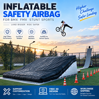 Sac à air gonflable pour vélo de saut, équipement de cascade, coussin de saut, livraison gratuite