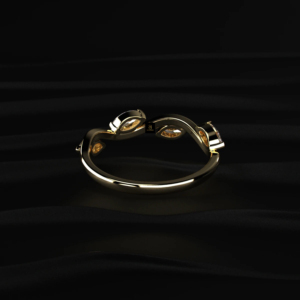 Anillo de diamante cultivado en laboratorio con corte marquesa, certificado IGI, de color D a F, 2.00 ct, en oro, plata, amarillo, blanco, rosa, con brillo radiante y destello atemporal. - Product Image 3